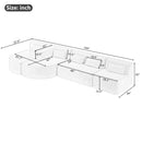 Upholstered Sofa Free Combined Sofa Couch With 2 Chaise Lounge And Five Back Pillows For Living Room by HouseOfZazla