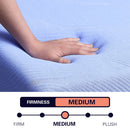 12" Refresh Flex Head Hybrid Cooling GelCare Memory Foam And Coil Mattress by HouseOfZazla