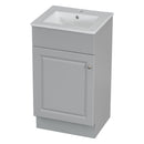 Bathroom Vanity With Sink, Cabinet With Adjustable Shelf by HouseOfZazla