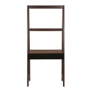 Ladder Desk, Ladder Style Display Shelf - Natural Wood / Brown by HouseOfZazla