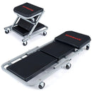 2-in-1 Mechanic Creeper & Z-Seat with 6 Swivel Casters by DirectDeals