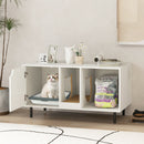 Elephant Themed Cat Tree for Adult Cats Multi-level Kitty Tower with 2 Condos