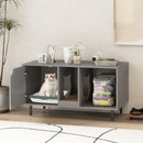 40 Inch Cat Litter Box Enclosure for 2 Cats Hidden Cat Washroom