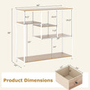 40 Inch Console Table Behind Sofa Couch with Storage by LJGDeals