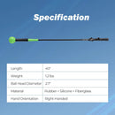 40 Inch Golf Swing Trainer Aid with Weighted Head for Grip Rhythm Balance by LJGDeals