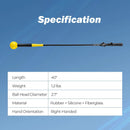 40 Inch Golf Swing Trainer Aid with Weighted Head for Grip Rhythm Balance by LJGDeals