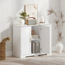 40 Inch Modern Kitchen Sideboard Buffet Cabinet with 2 Drawers and Adjustable Shelf by LJGDeals