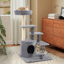 40 Inch Multi-level Cat Tower with Condo and Dangling Jingle Ball by LJGDeals