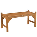 40-Inch Outdoor Bench with Contoured Seat - Set of 2 by LJGDeals