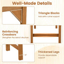 40-Inch Outdoor Bench with Contoured Seat - Set of 2 by LJGDeals