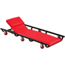 40 Inch Rolling Creeper Padded Mechanic Cart with Adjustable Backrest and Headrest by LJGDeals