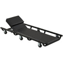 40 Inch Rolling Creeper Padded Mechanic Cart with Adjustable Backrest and Headrest by LJGDeals