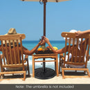 40LBS 21.5Inch Round Outdoor Umbrella Base by LJGDeals