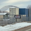 40'x40'x15' Double Truss Shipping Container Canopy Shelter by Chery Industrial