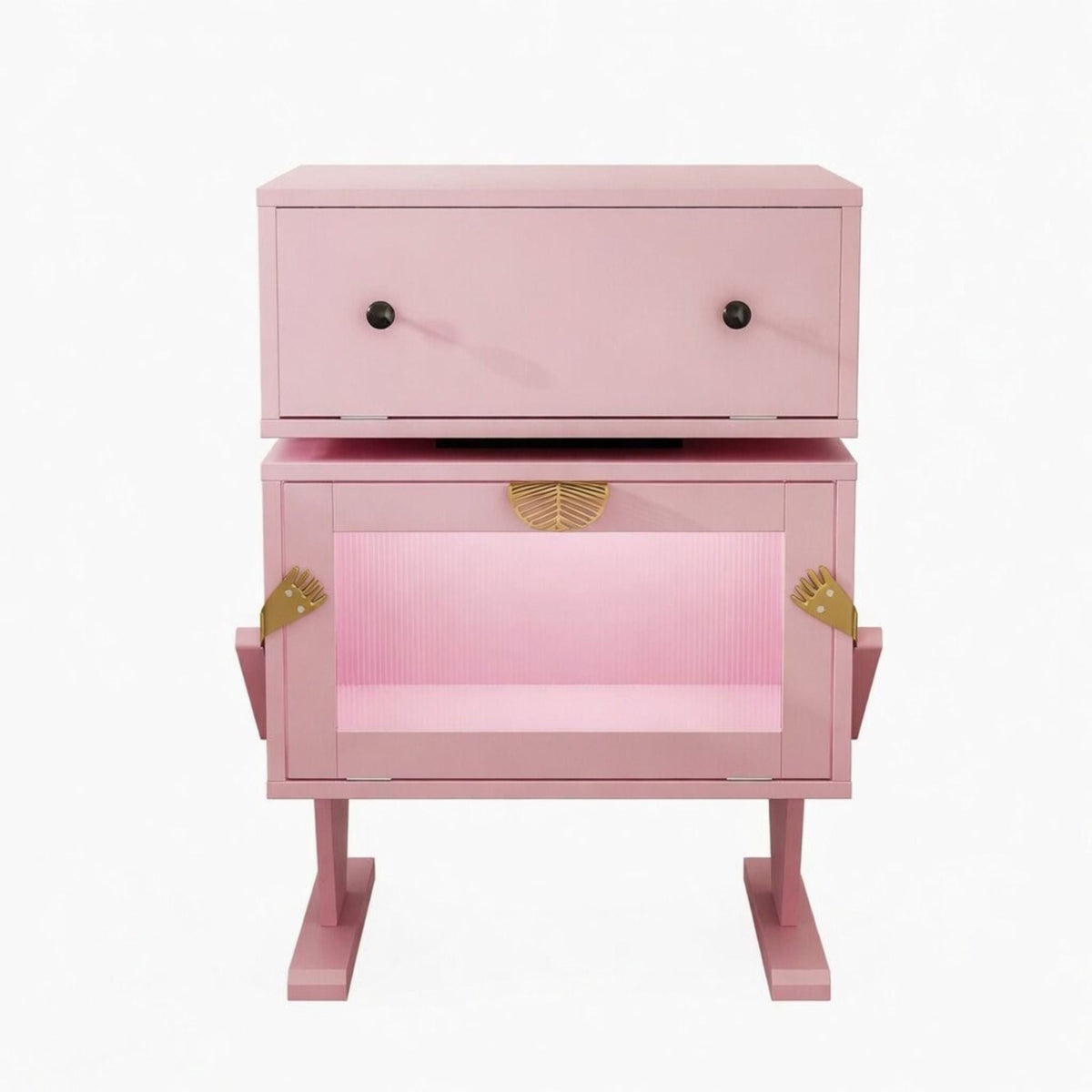 Robot LED Nightstand With 360° Rotating Drawer, photo 18 of 40