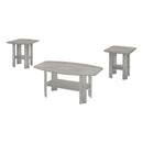 Table Set, Coffee, End, Side, Accent For Living Room (Set of 3) by HouseOfZazla