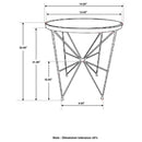 Sidney - Round Side Table - Green