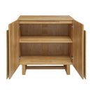 2 Door Cabinet, Suitable For Bedroom - Natural by HouseOfZazla