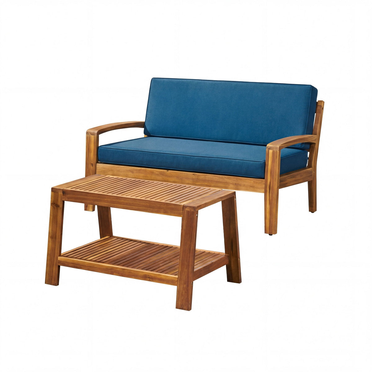 2 Piece Conversation Set, Loveseat & Coffee Table, photo 2 of 12