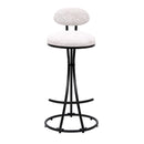 Round Print Bar Stools Upholstered Chairs For Kitchen (Set of 2) by HouseOfZazla