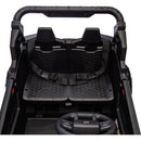 24V Two-Seater Kids Ride On UTV W/Parents Remote Control,Four-Wheel Suspension,Slow Start,Large wheel design,Anti-collision bar,Storage space,Music,USB,Bluetooth,Volume control,LED lights for Kids 3+.