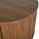 Lift Top Coffee Table With Hidden Compartment, Modern Oval Lift Tabletop For Home Living Room by HouseOfZazla