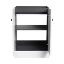 Modern Freestanding Bathroom Vanity With Soft Close Cabinet Doors by HouseOfZazla