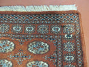 3' X 4' Vintage Handmade Pakistan Turkoman Bokhara Fine Woven Wool Rug