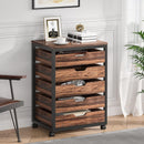 Storage Chest With Wheels, Mobile Drawer Unit by HouseOfZazla