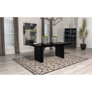 Houston - Rectangular Double Dining Table Top - Black by HouseOfZazla