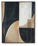 Ewanford - Wall Art - Black / Brown / Tan by Unique Piece Furniture