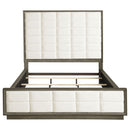 Durango 80-inch California King Panel Bed Taupe Oak