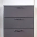 Bliss - Glossy 4 Drawer Jumbo Chest With Extra Deep Storage by HouseOfZazla