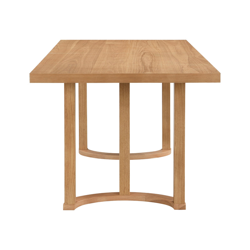 69 Inches Dining Table (Natural), photo 4 of 7