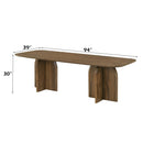 Delmon - Dining Table - Dark Walnut by Unique Piece Furniture