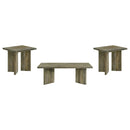 Andando 3-piece Coffee and End Table Set Mango Brown