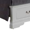Upholstered Panel Sleigh Bed Design by Unique Piece Furniture