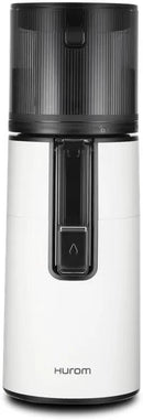 Hurom H400 Cold Press Juicer Machine, Award Winning Masticating Slow Juicer, Easy to Clean, Strainer & Hands Free with Self Feeding, Wide Mouth Hopper, Easy Assembly (White) by CozyNest Decor