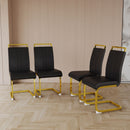 Side Dining Room Chair, Padded Seat High Back by HouseOfZazla