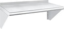 HARDURA Stainless Steel Shelf 12" x 24", 210lb Commercial Shelves Wall Mount Metal Shelving with Backsplash and Brackets for Kitchen, Restaurant, Laundry Room and Home by CozyNest Decor