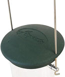 Set of 2 Aspects Large Quick-Clean Seed Tube Bird Feeders, Spruce Green 425-CP2 by CozyNest Decor