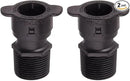 Orbit 67493 3/4" MPT x 1/2" Drip Irrigation Drip-Lock Adapter (Pack of 2) by GreenHaven Gardens