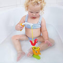 Yookidoo Toddler Baby Bath Magnetic Fishing Game Toy with Water Effects (Ages 2+) Includes 3 Moving Fish, Worm & Fishing Pole (4pc) Floating Fish Playset for Bath Time or Pool (Mold Free) by TinyTreasures Baby Boutique