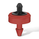 0.5 GPH Pressure Compensating Junior (PCJ) with Barb Outlet Dripper Emitters (100) by GreenHaven Gardens