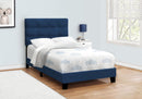 Transitional Upholstered Bed Frame by HouseOfZazla