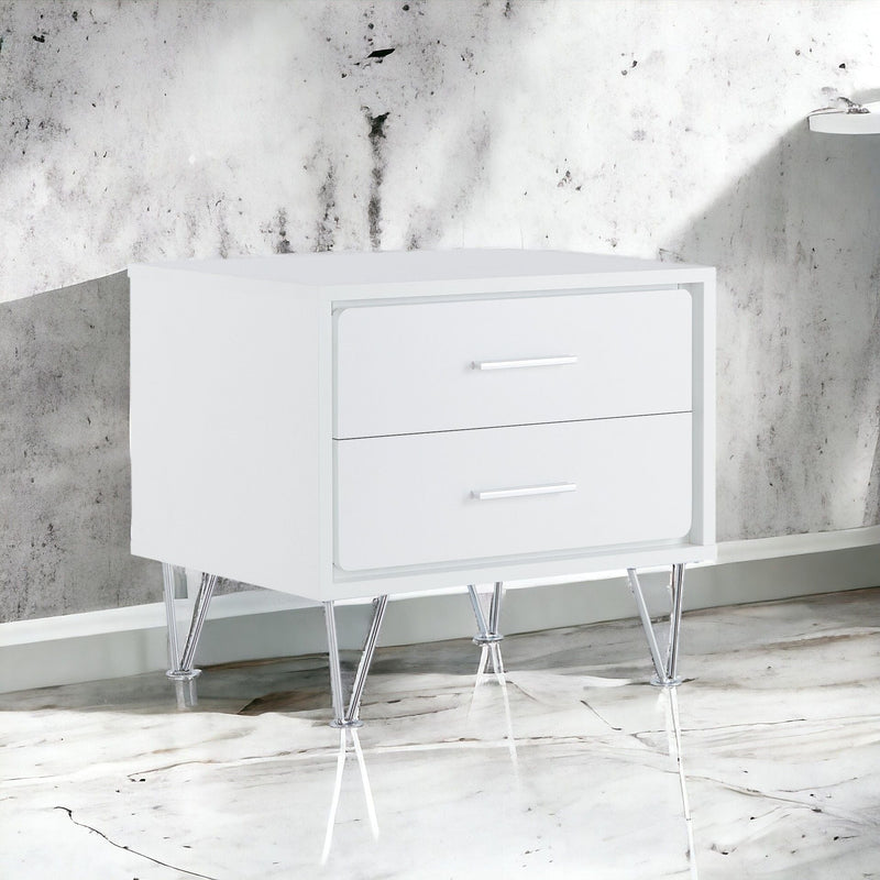 Deoss - Accent Table - White, photo 3 of 8