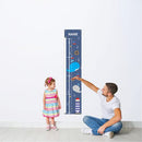 Sungwon Personalized Kids Canvas Growth Chart, Whale by TinyTreasures Baby Boutique