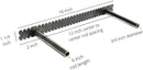 Floating Shelf Brackets - Sheppard Brackets - Easy Install - Heavy Duty (16 inch with Build Kit) by CozyNest Decor