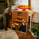 Quiet Thoughts in a Striped Sweater by Kooly