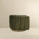Cosey Green Velvet Swivel Chair by HouseOfZazla